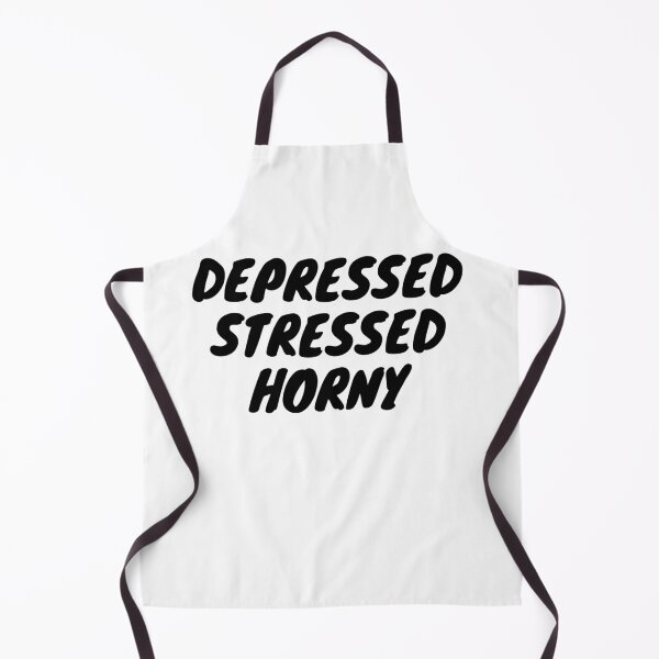 Item preview, Depressed Stressed Horny designed and sold by CrystyanV.