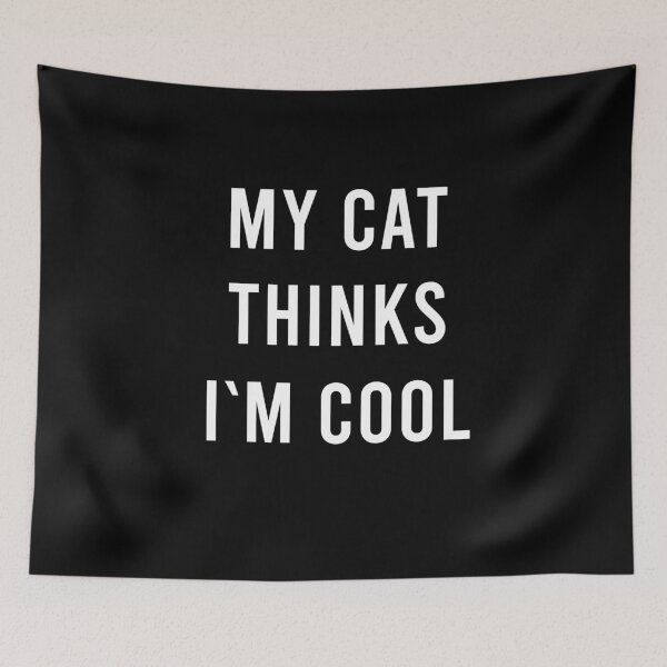 Item preview, My Cat Thinks I`m Cool - Me And My Cat designed and sold by WiBto.