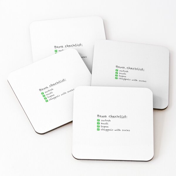 Item preview, Bawa Checklist designed and sold by ZAMC.