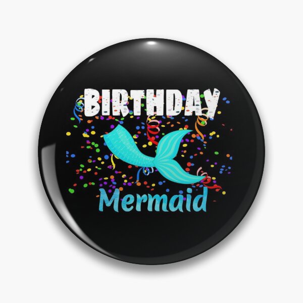 Item preview, Birthday Mermaid Confetti Birthday designed and sold by jacks-tees.