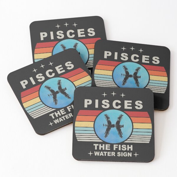 Item preview, Pisces Water Sign Astrology Zodiac Retro Vintage Element designed and sold by RynTheArtist.