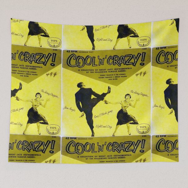 Item preview, cool, crazy, Beat, beatnik, Beat Generation,  record, records, Vinyl, 7", 45 RPM, EP, 50's, extended play, catalog, jazz, designed and sold by Vintaged.