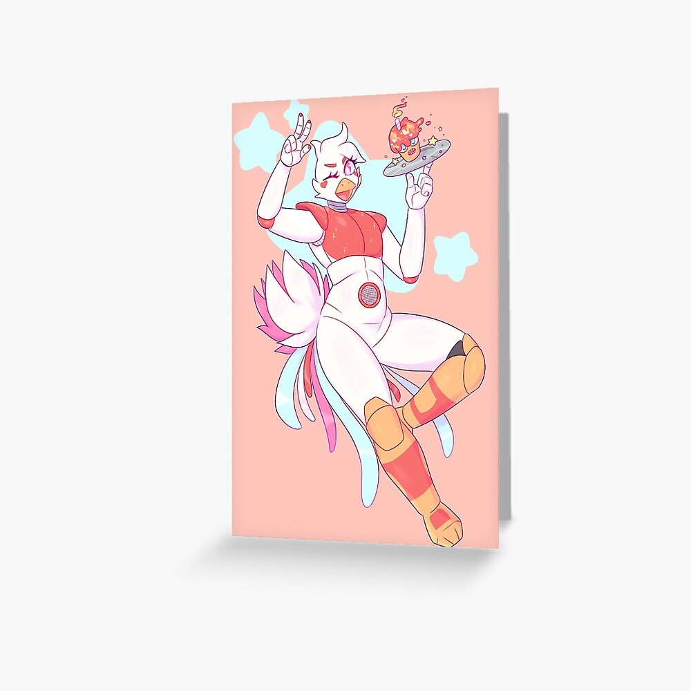 Funtime Chica Sticker for Sale by sugarysprinkles