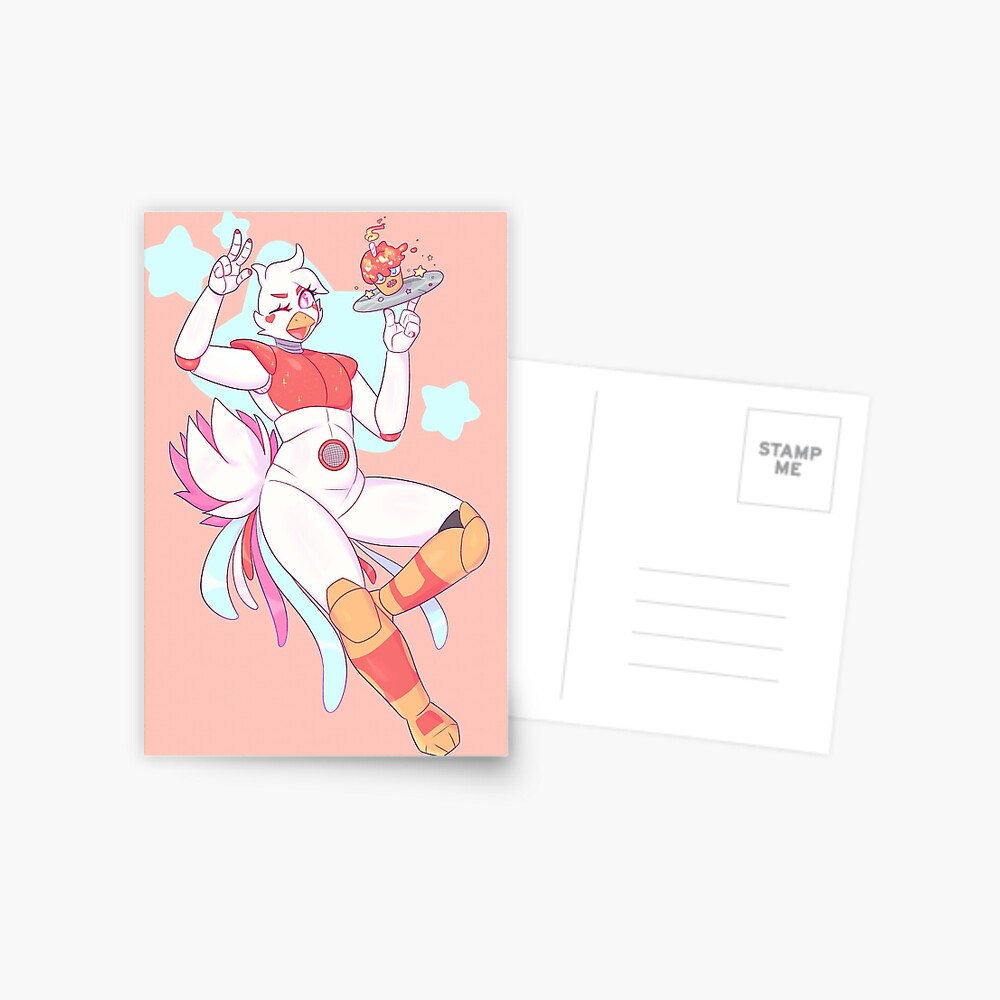 Funtime Chica Transparent Magnet for Sale by dongoverlord