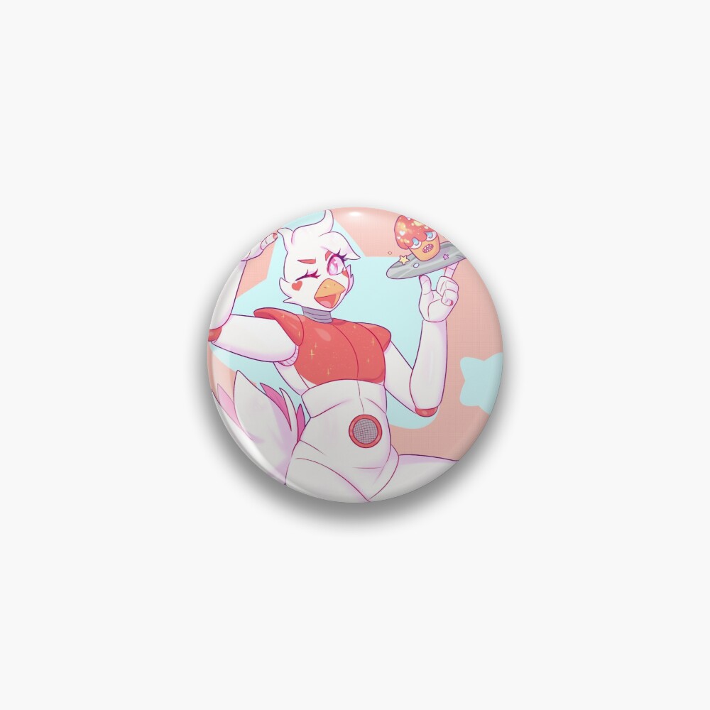 Funtime Chica Transparent Sticker for Sale by dongoverlord