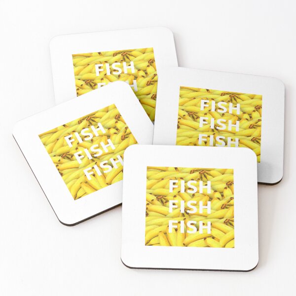 Item preview, Banana Fish Fish Fish Fish designed and sold by usagi-stickers.
