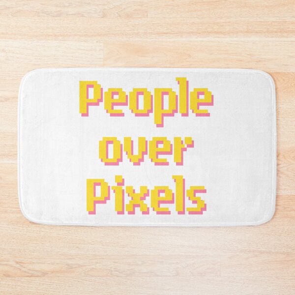Item preview, People over Pixels Quote Gamer designed and sold by Thaispectacular.