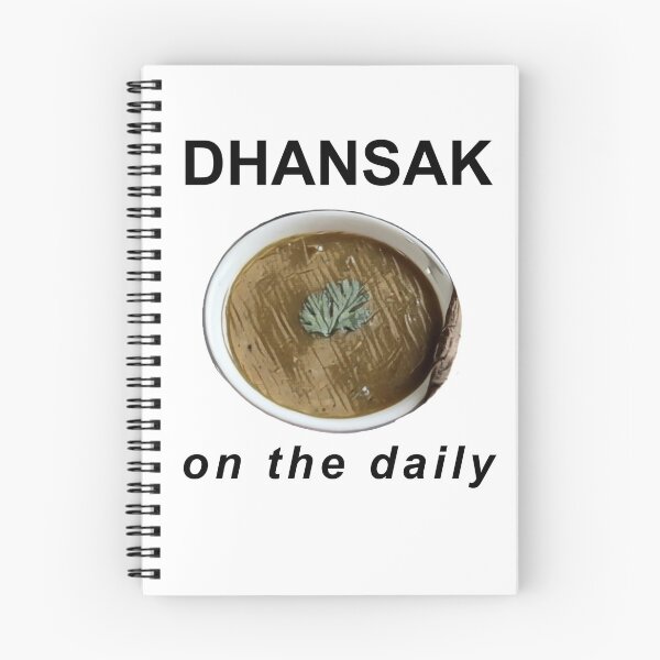 Item preview, Dhansak on the daily: black designed and sold by ZAMC.