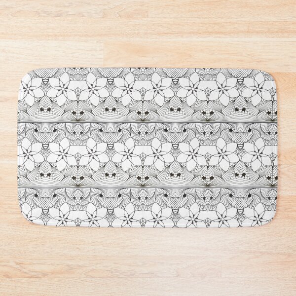 Item preview, Flowers in the rough mirrored designed and sold by Eccspand.