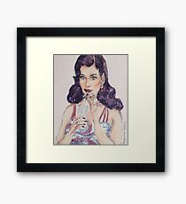 Retro Chic Framed Print