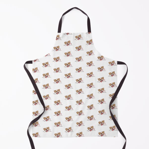 Item preview, Hi Friend! Dog waving hi artwork designed and sold by rescuedogkitchn.