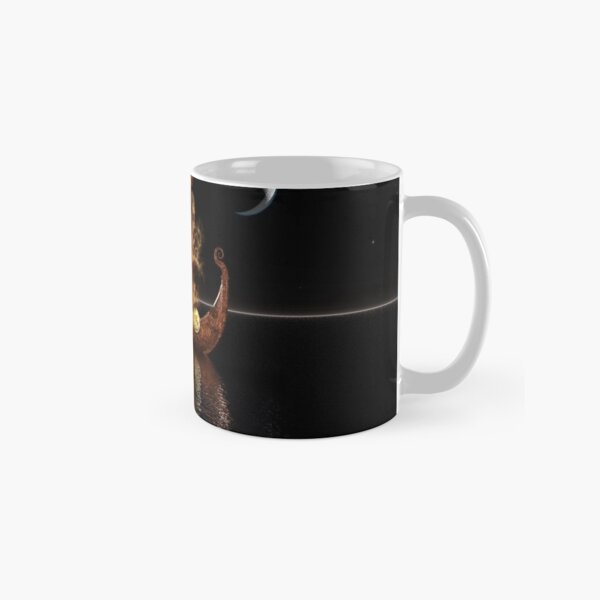 Viking funeral Classic Mug