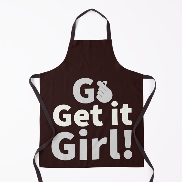 Item preview, go get it girl, korean love sign designed and sold by doctors-apparel.