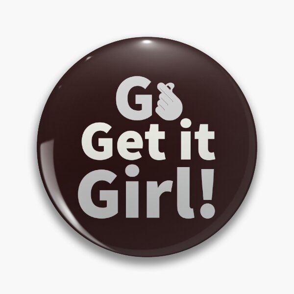 Item preview, go get it girl, korean love sign designed and sold by doctors-apparel.