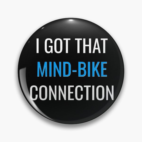 Item preview, Mind Bike Connection Funny Biking Design designed and sold by jacks-tees.