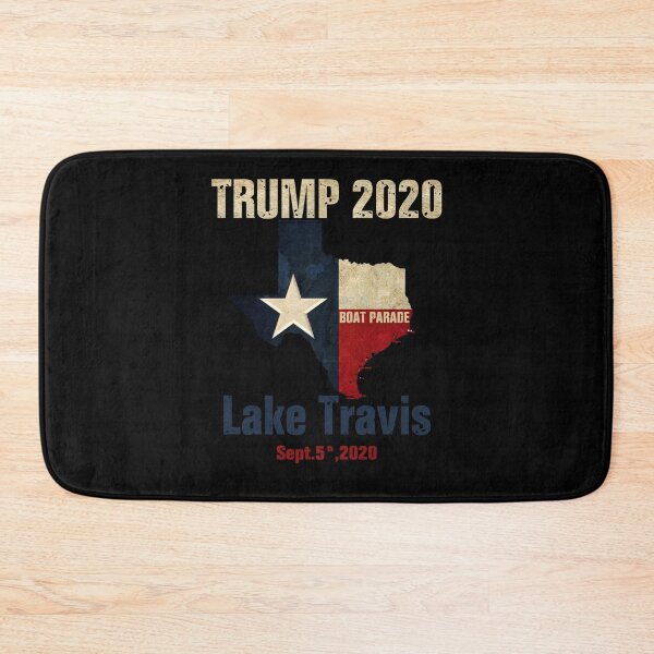 Item preview, Lake Travis Texas Flag Trump 2020 designed and sold by BELASKRI STORE.