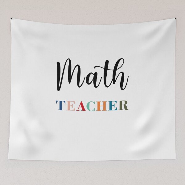 Item preview, Math Teacher  designed and sold by aloresarts.