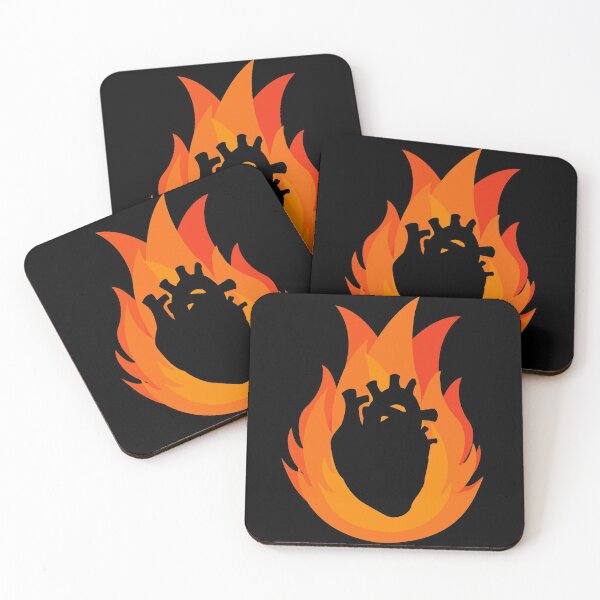 Item preview, Fiery Heart designed and sold by Ryan Bush.