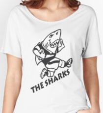 NATAL SHARKS FOR DARK SHIRTS SOUTH AFRICA RUGBY SUPER RUGBY Women's Relaxed Fit T-Shirt