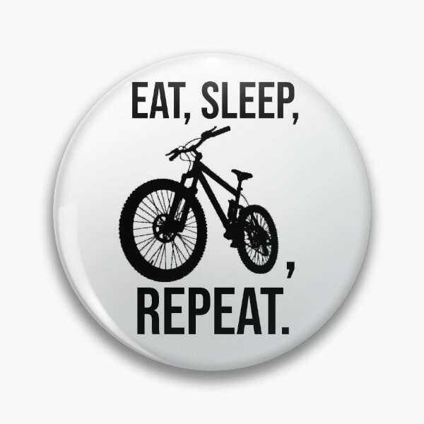 Item preview, Eat Sleep Bike Repeat MTB Light designed and sold by jacks-tees.