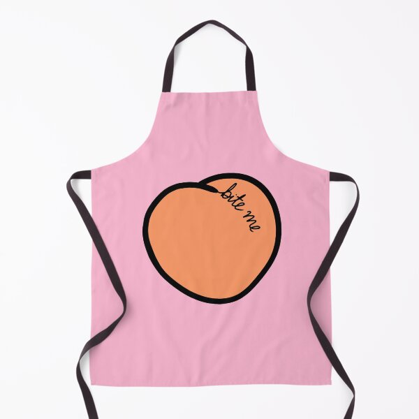 Item preview, Bite Me Cursive Peach designed and sold by tinyteacups.