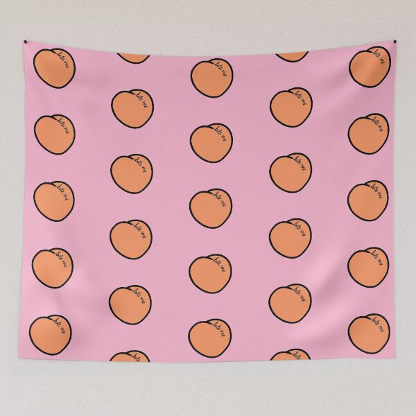 Item preview, Bite Me Cursive Peach designed and sold by tinyteacups.