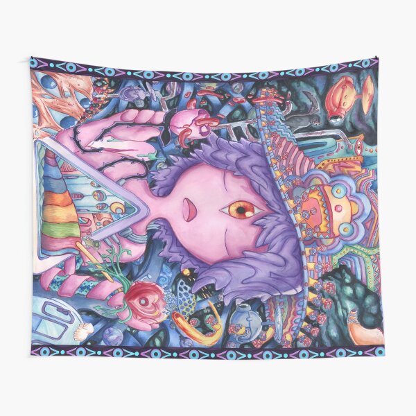 Space hat boy Tapestry