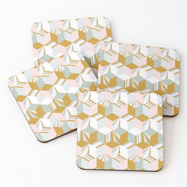 Item preview, Retro Pastels Cubes designed and sold by Carolina Diaz.