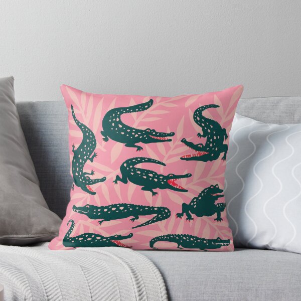 Item preview, Alligator Collection – Pink & Teal designed and sold by Cat Coquillette.