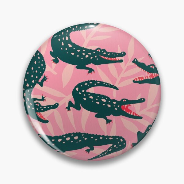 Item preview, Alligator Collection – Pink & Teal designed and sold by Cat Coquillette.