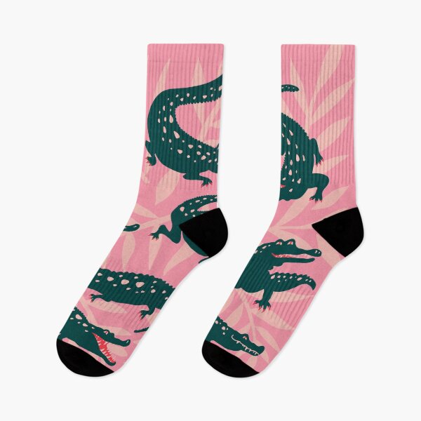 Item preview, Alligator Collection – Pink & Teal designed and sold by Cat Coquillette.