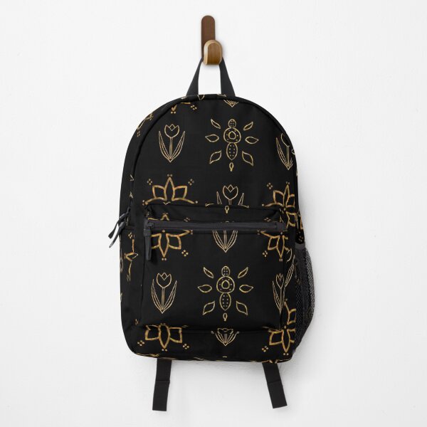Item preview, Gold Foil Spiritual Floral Geometric Pattern designed and sold by Andreea Dumez.