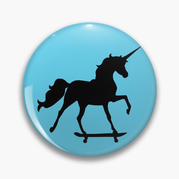 Item preview, Skater unicorn designed and sold by Thelobov.