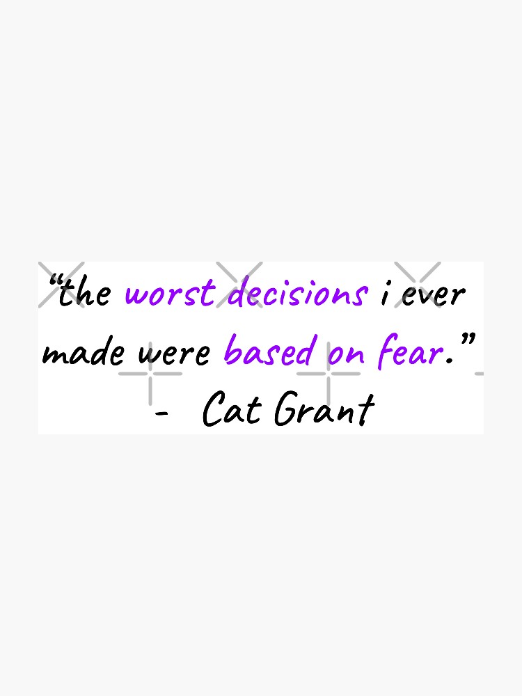 "Cat Grant Quote" Sticker for Sale by MCWAYY Redbubble