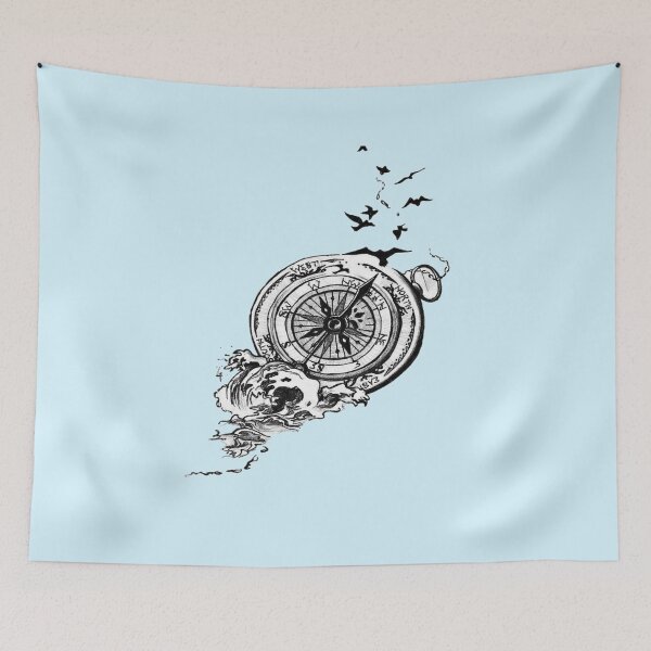 Item preview, Compass Mountain selection gift for who love camping vintage designed and sold by DiamondStore1.