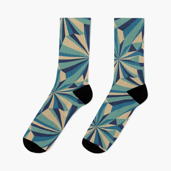 Item preview, Retro Abstract Blue Geometry designed and sold by Carolina Diaz.