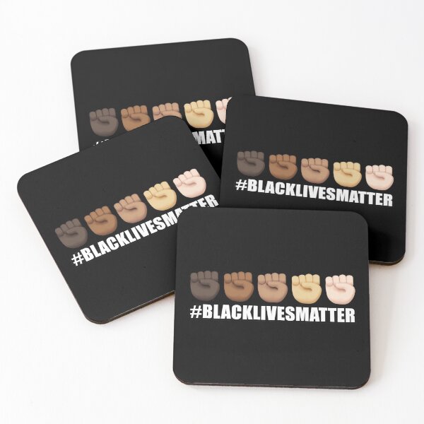 Item preview, Black lives matter fists united little logo designed and sold by SparkleAndFluff.