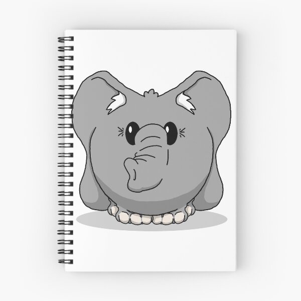 Item preview, Cute n Fluffy - Elephant designed and sold by Katrina Montgomery.