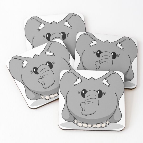 Item preview, Cute n Fluffy - Elephant designed and sold by Katrina Montgomery.