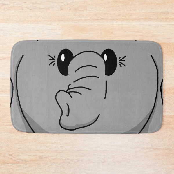 Item preview, Cute n Fluffy - Elephant designed and sold by Katrina Montgomery.
