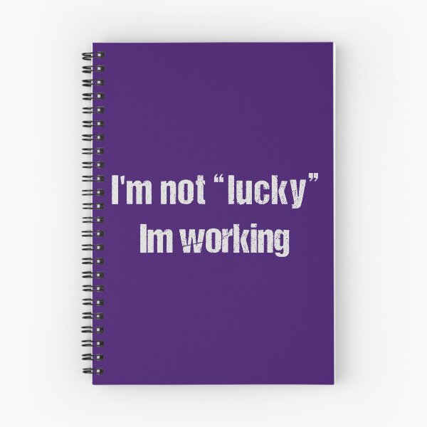 Item preview, i'm not lucky, im working designed and sold by Dream-bubble.