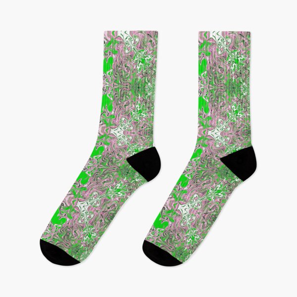 Item preview, Pastel Pink and Green Abstract  designed and sold by Zurickdesigns.
