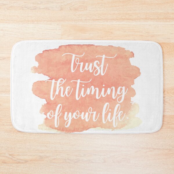 Item preview, Trust the timing of your life - Watercolor designed and sold by KarolinaPaz.