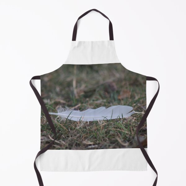 Item preview, White feather on grass designed and sold by Emma Amies.
