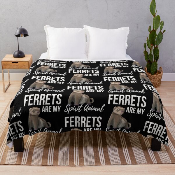 Item preview, Ferrets Are My Spirit Animal designed and sold by fatamyfan1.