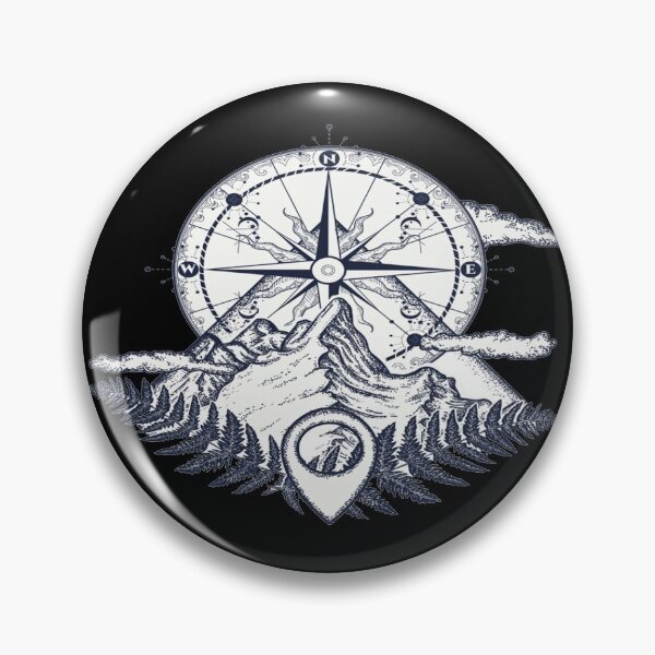 Item preview, Funny Compass Hiking Camping Lovers T-shirt designed and sold by DiamondStore1.