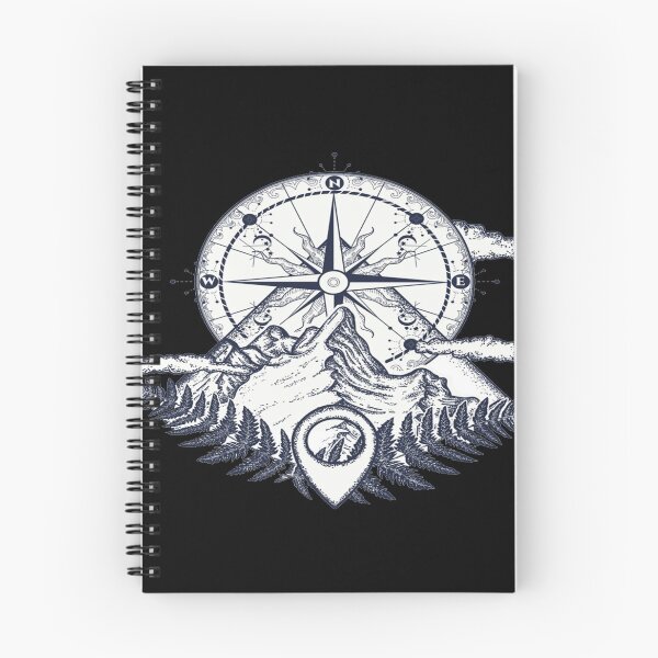 Item preview, Funny Compass Hiking Camping Lovers T-shirt designed and sold by DiamondStore1.
