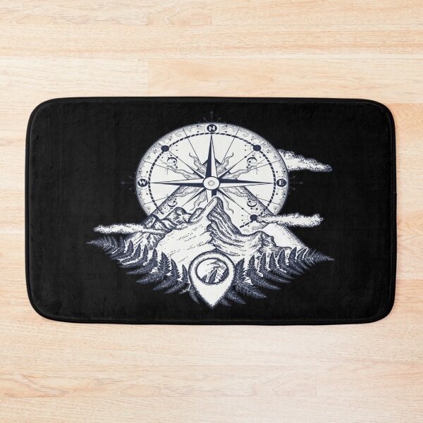 Item preview, Funny Compass Hiking Camping Lovers T-shirt designed and sold by DiamondStore1.
