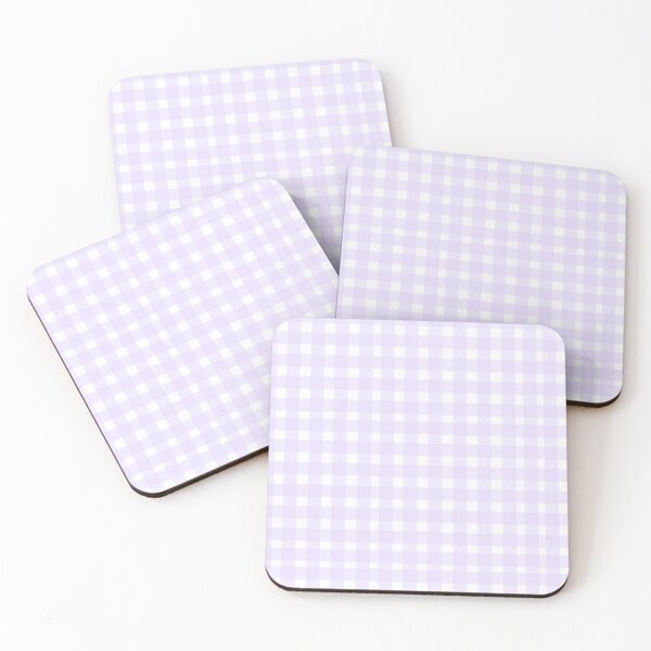 Item preview, Aesthetic Pastel Purple Gingham designed and sold by STAR10008.