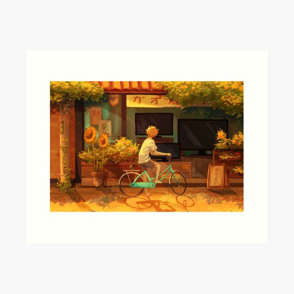 Danke, Haikyu (schlicht) Kunstdruck